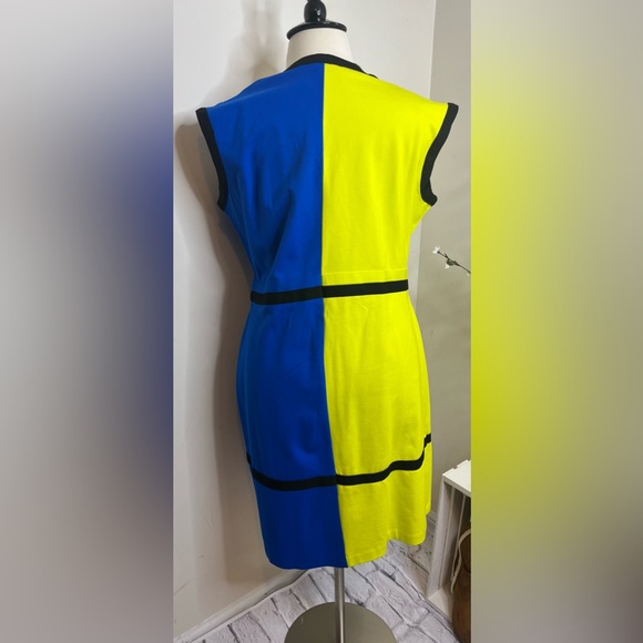 Ashley Stewart Color-block Dress Size 20 - Picture 3 of 6